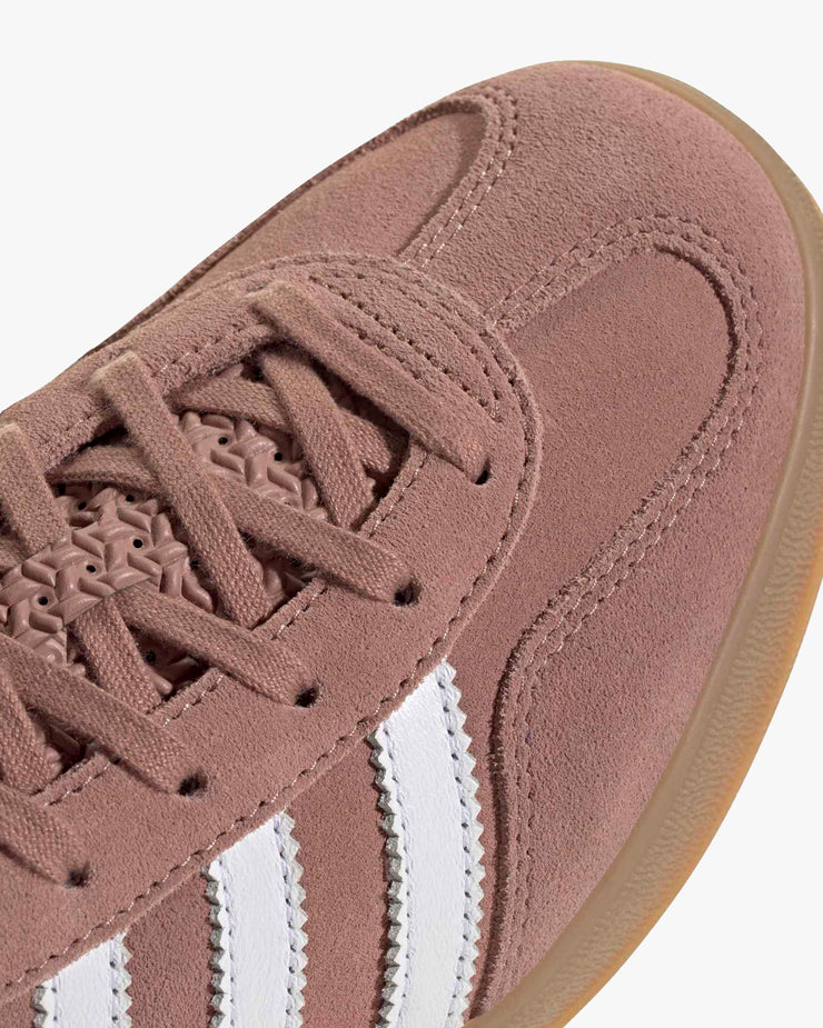 Adidas Womens Gazelle Indoor Trainers - Warm Clay / Cloud White / Gum Adidas Womens Gazelle Indoor Trainers - Warm Clay / Cloud White / Gum