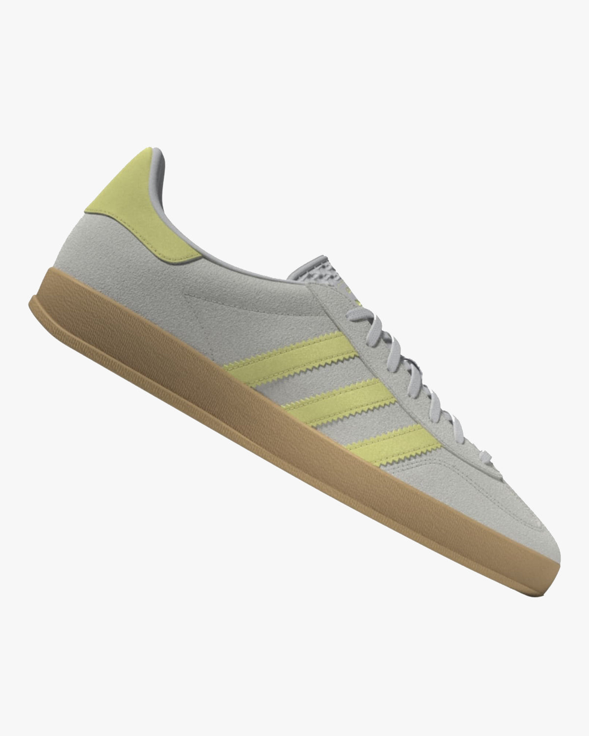 Adidas Gazelle Indoor - Grey One / Power Yellow / Gum 3 | Adidas Originals Trainers | JEANSTORE