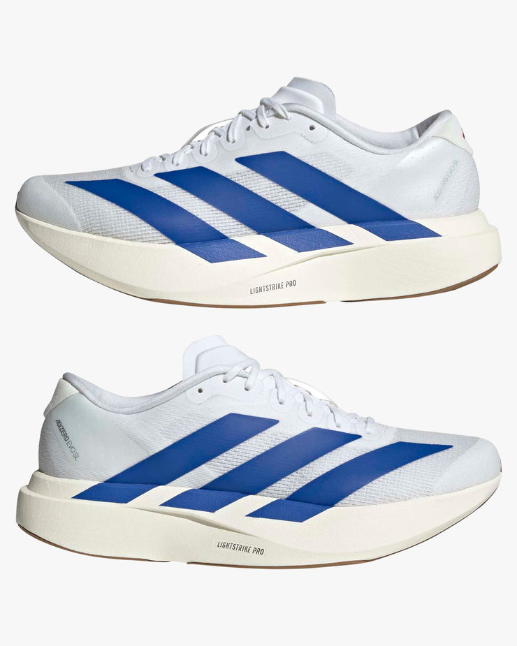 Adidas Adizero EVO SL - Cloud White / Royal Blue / Pure Ruby