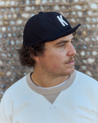 Jackman Back Nep Baseball Cap - Black