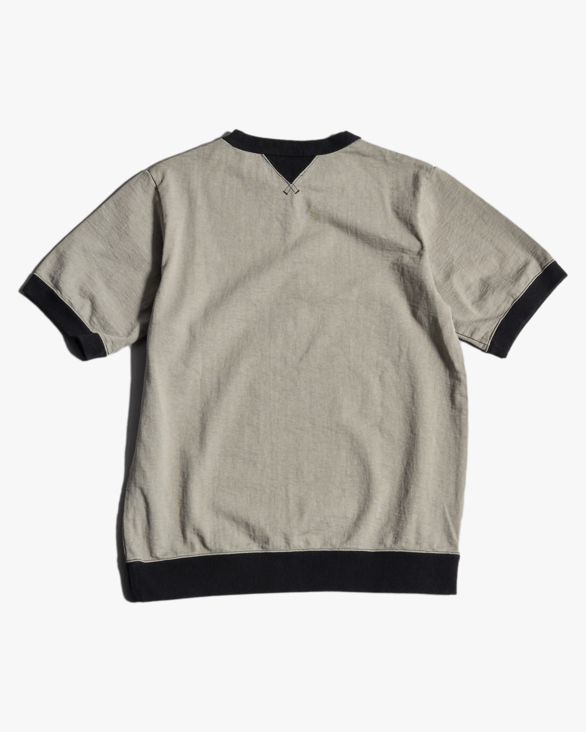 Jackman Dotsume Rib Tee - Lizard Grey / Elephant Grey