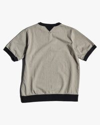 Jackman Dotsume Rib Tee - Lizard Grey / Elephant Grey