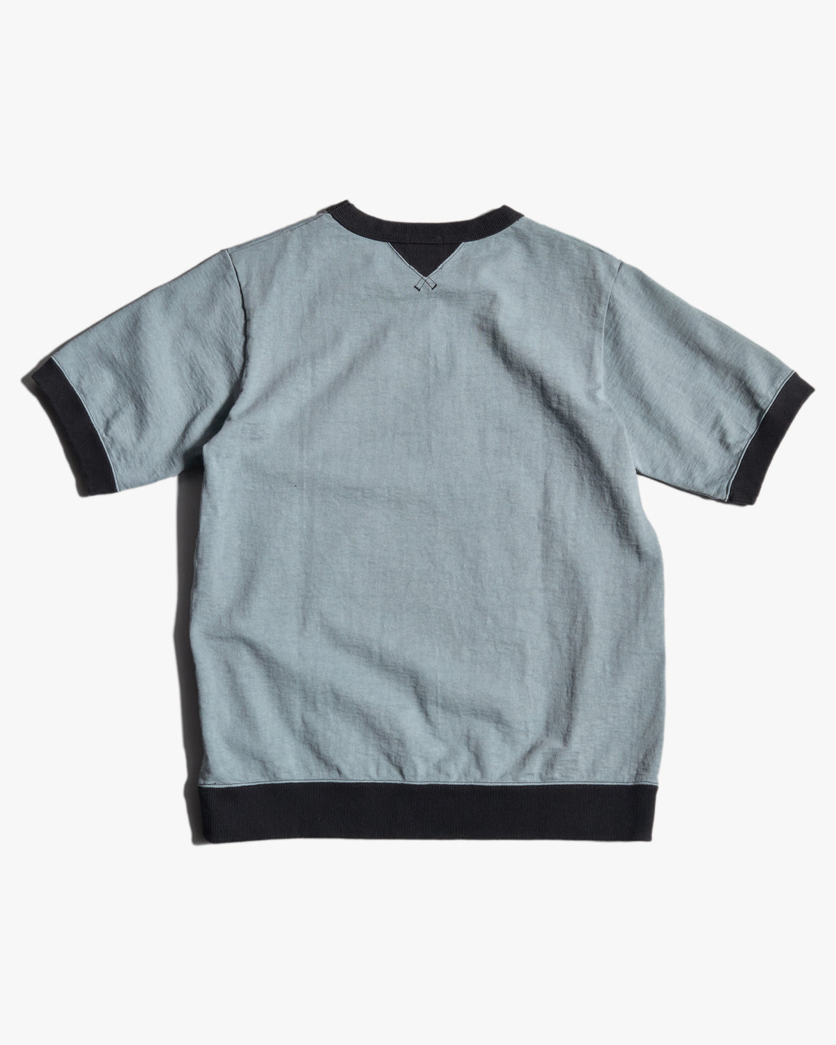 Jackman Dotsume Rib Tee - Wolf Grey / Black | Jackman T Shirts | Jeanstore