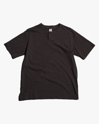 Jackman Henley Neck Tee - Ink Black