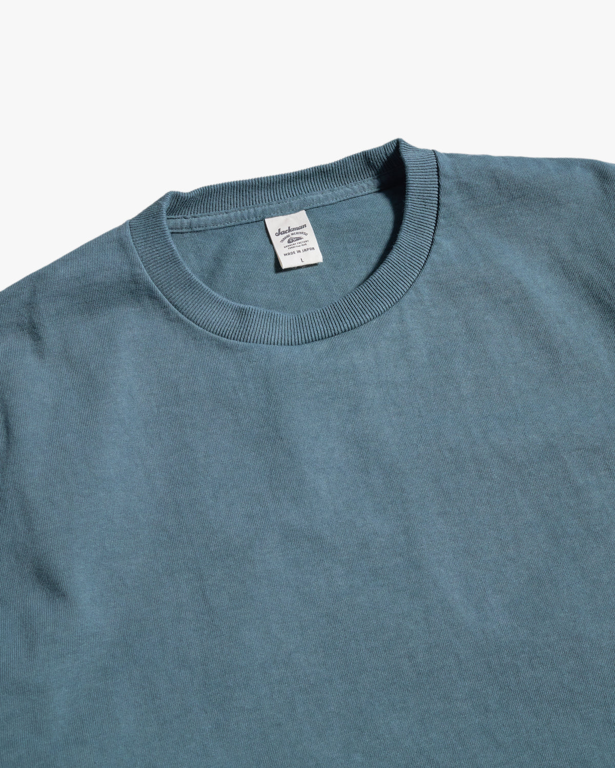 Jackman Dotsume Tee - Cloudy Green