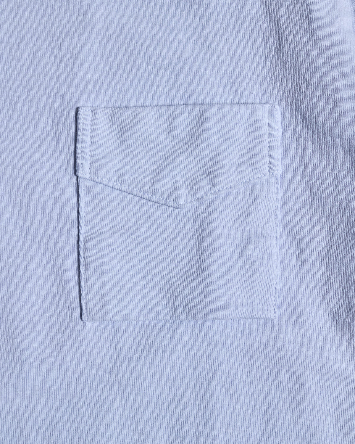 Jackman Dotsume Pocket Tee - Ice Blue | Jackman T Shirts | JEANSTORE
