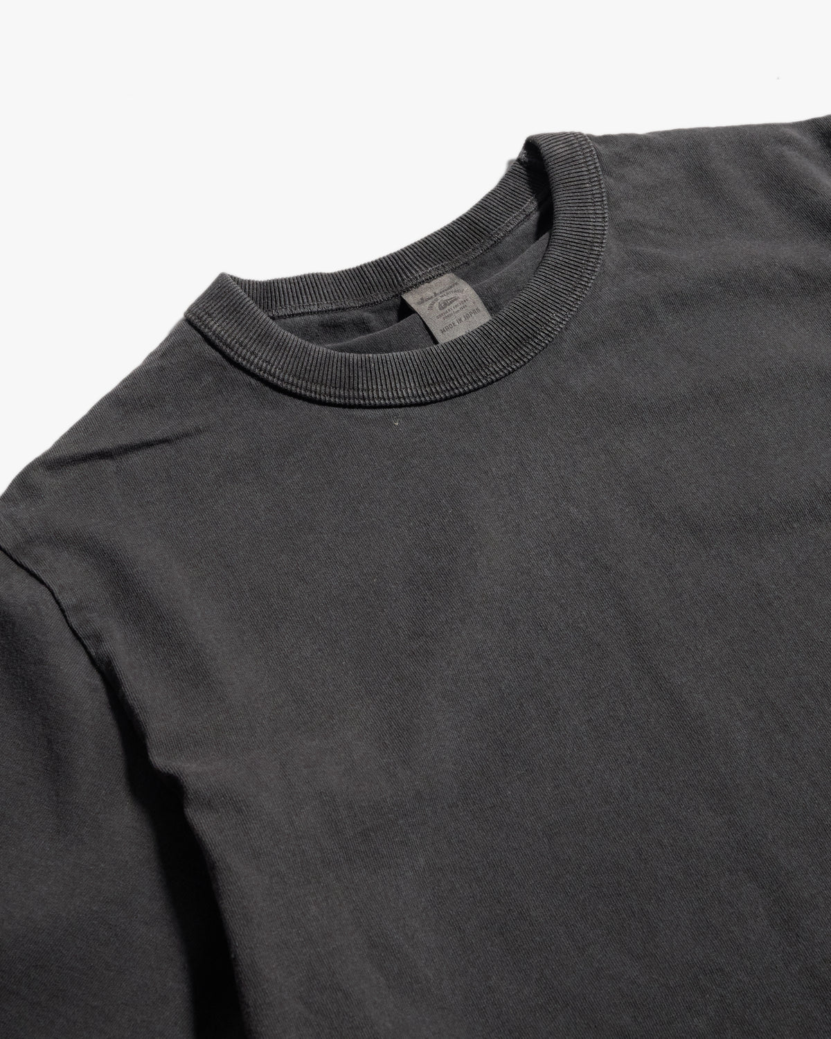 Jackman Pigment Dyed Lead Off Tee - Faded Black