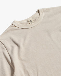 Jackman Pigment Dyed Lead Off Tee - Faded Ivory | Jackman T Shirts | Jeanstore
