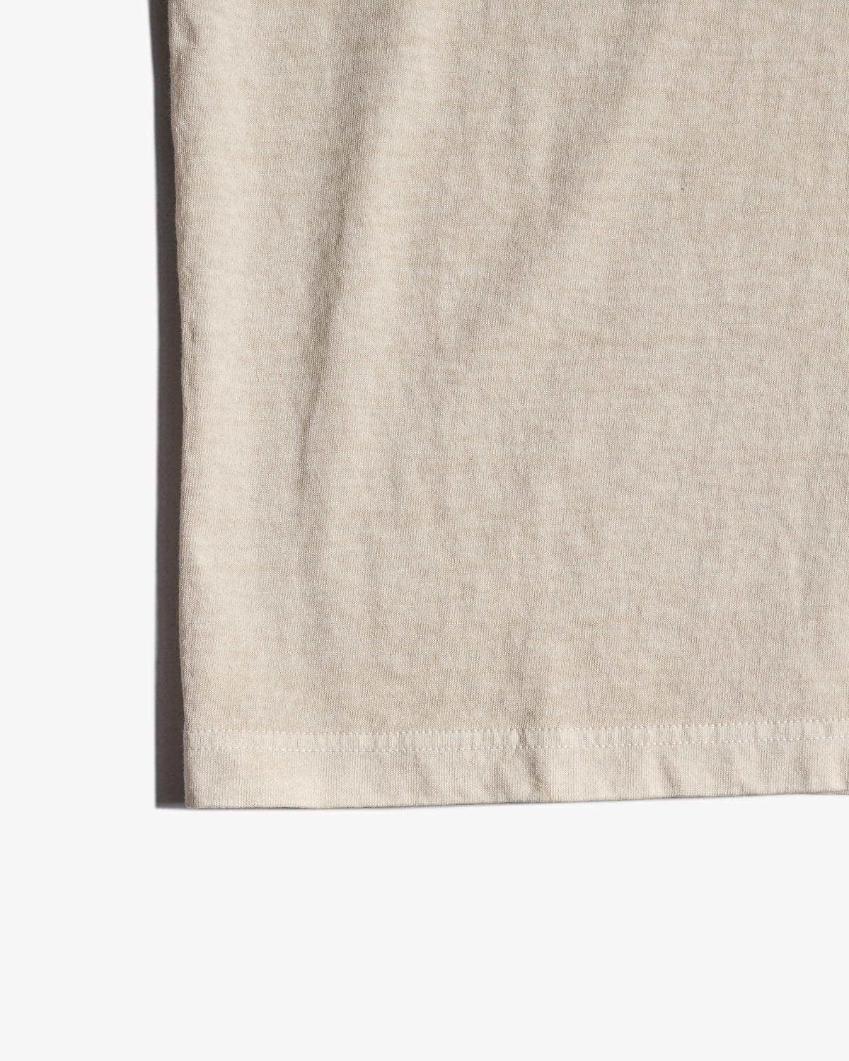 Jackman Pigment Dyed Lead Off Tee - Faded Ivory | Jackman T Shirts | Jeanstore