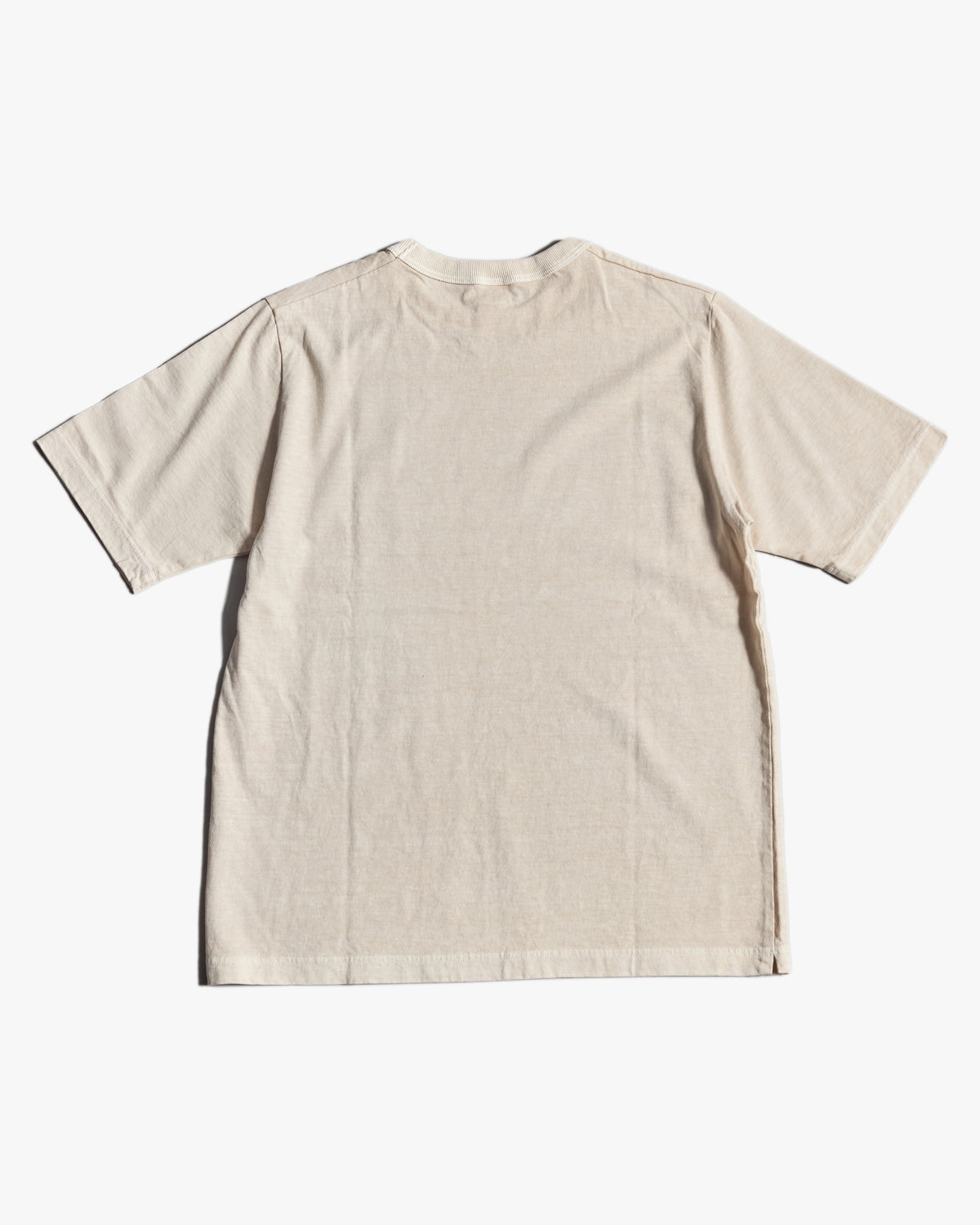 Jackman Pigment Dyed Lead Off Tee - Faded Ivory | Jackman T Shirts | Jeanstore