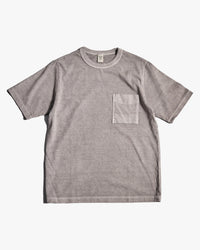 Jackman Pigment Dyed Pocket Tee - Faded Medium Grey