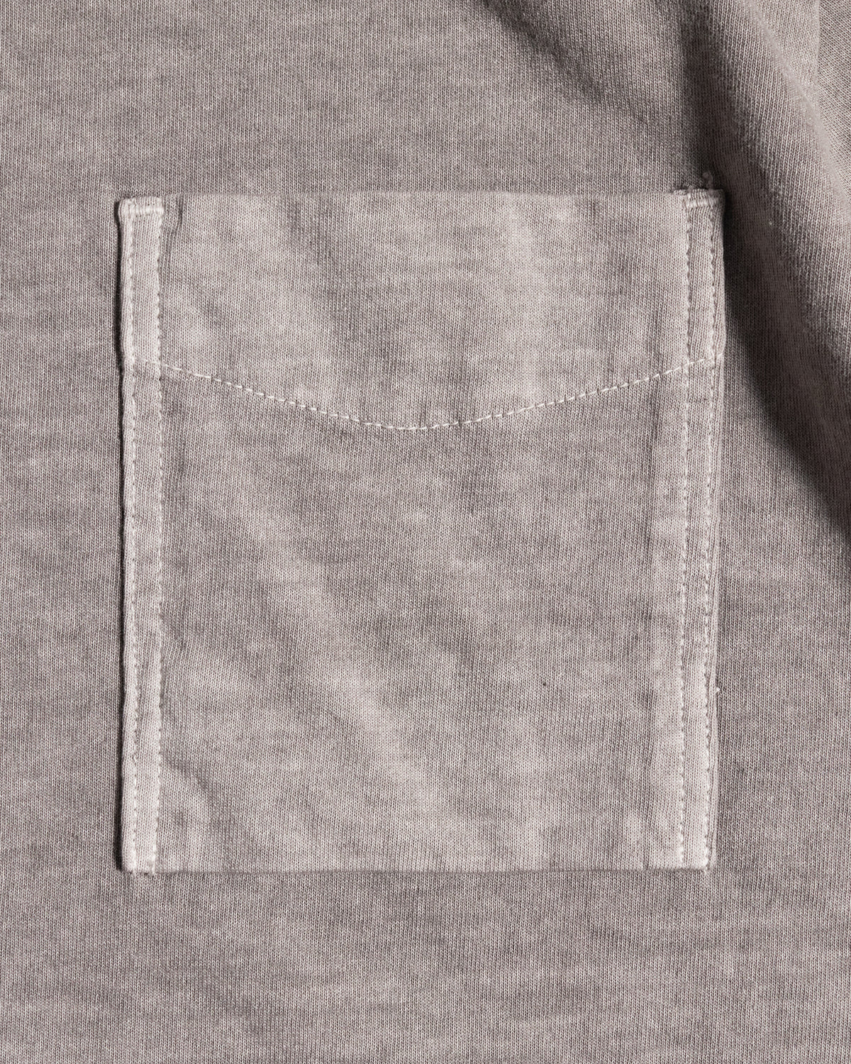 Jackman Pigment Dyed Pocket Tee - Faded Medium Grey