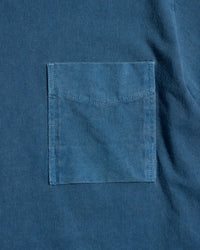 Jackman Pigment Dyed Pocket Tee - Faded Blue | Jackman T Shirts | Jeanstore