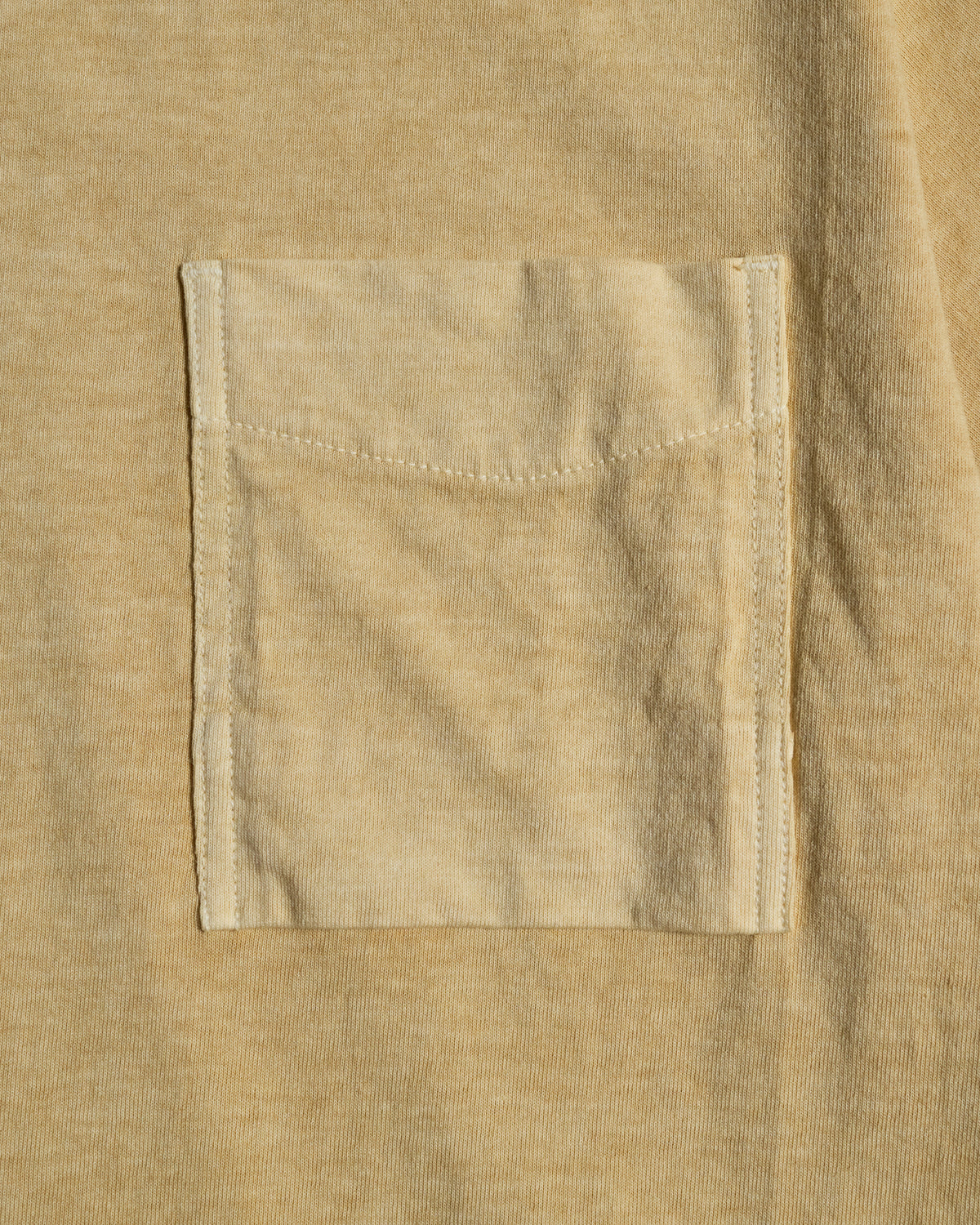 Jackman Pigment Dyed Pocket Tee - Faded Butter