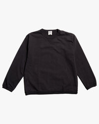 Jackman Dotsume Rib L/S Tee - Ink Black