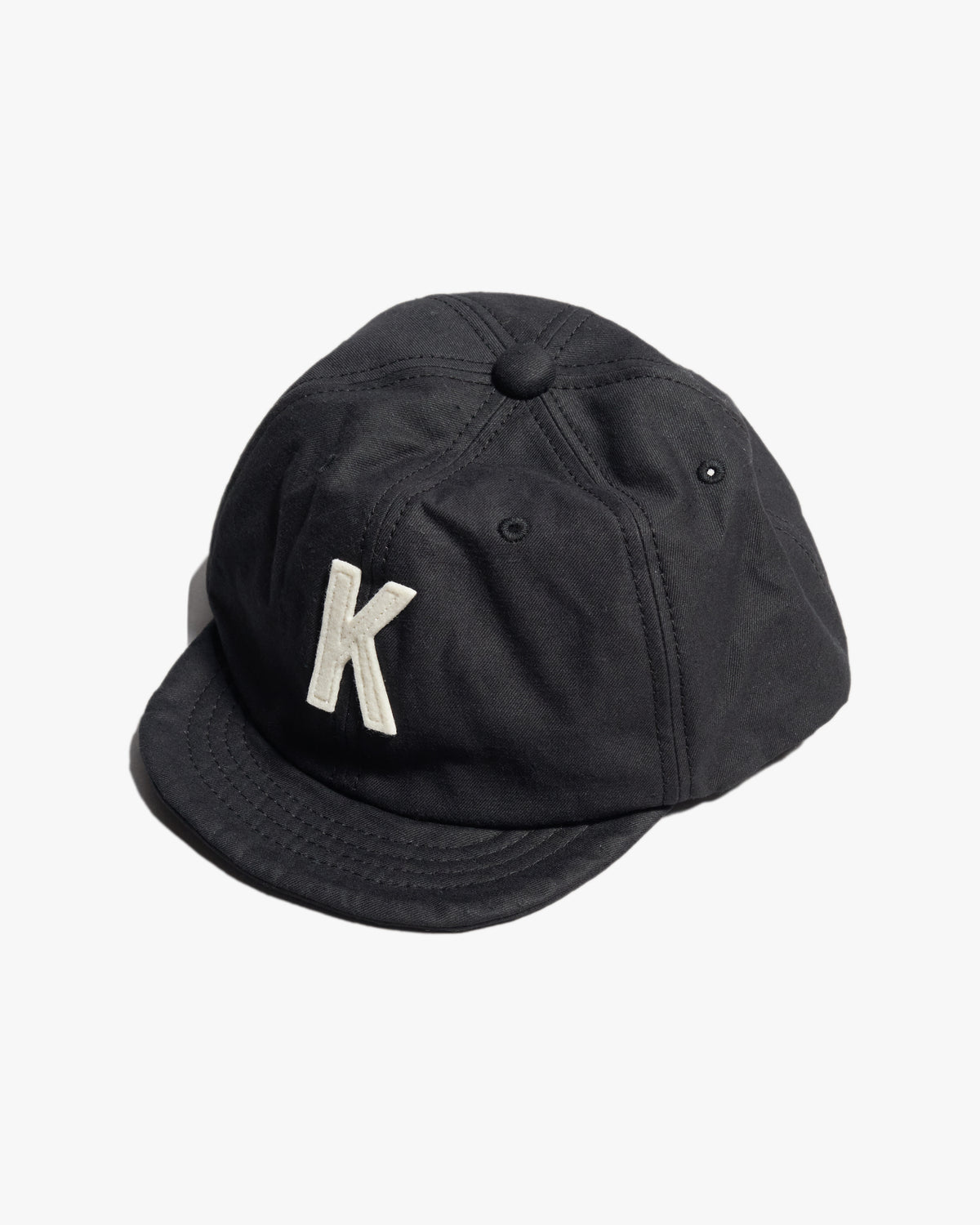 Jackman Back Nep Baseball Cap - Black