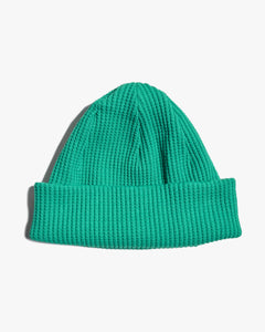 Jackman Waffle Knit Cap - True Green