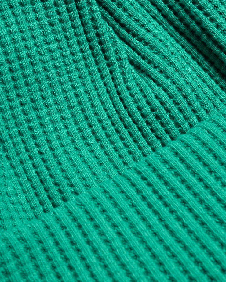 Jackman Waffle Knit Cap - True Green