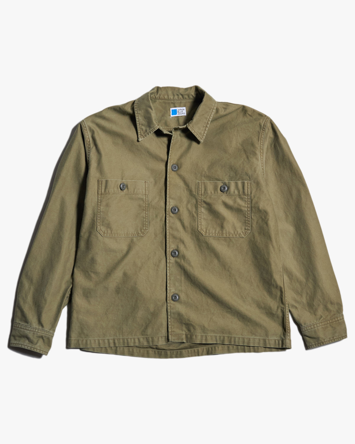 Japan Blue Jeans BDU Shirt - Olive | Japan Blue Jeans Shirts | JEANSTORE