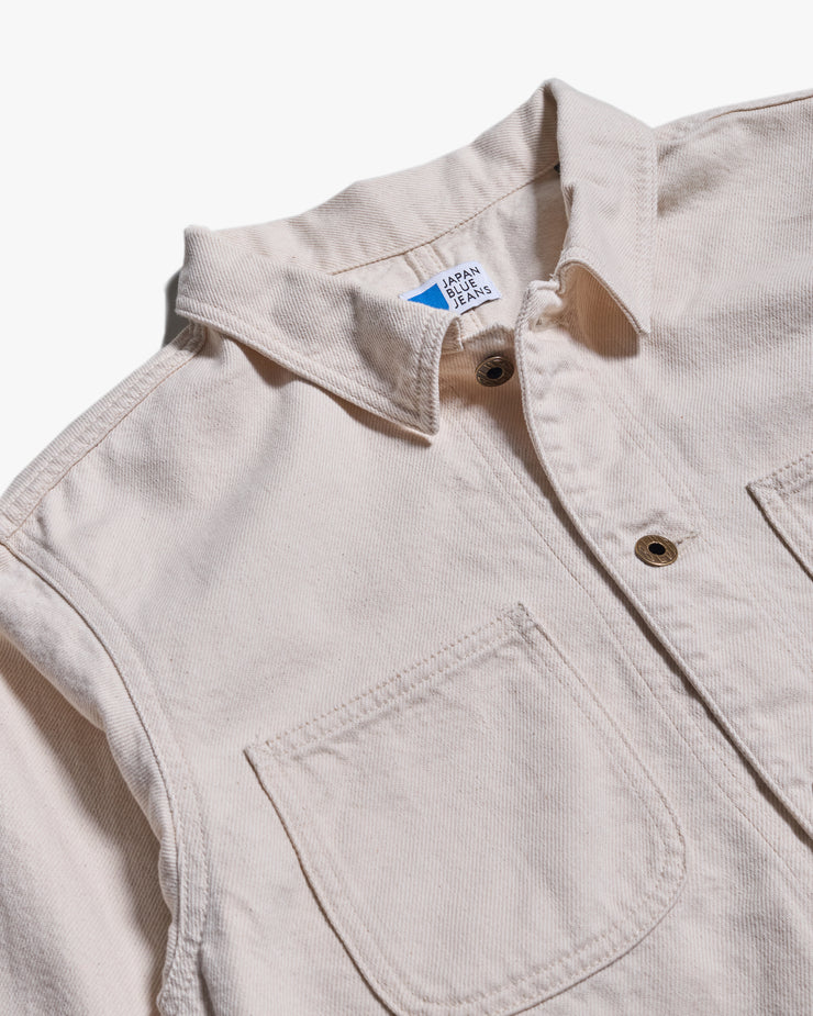 Japan Blue Jeans Coverall Jacket - Natural
