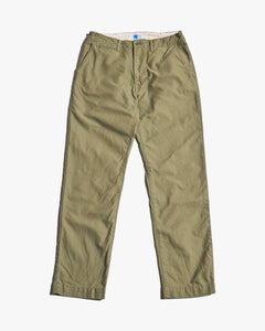 Japan Blue JBPT1026 Regular Fit Trousers - Olive