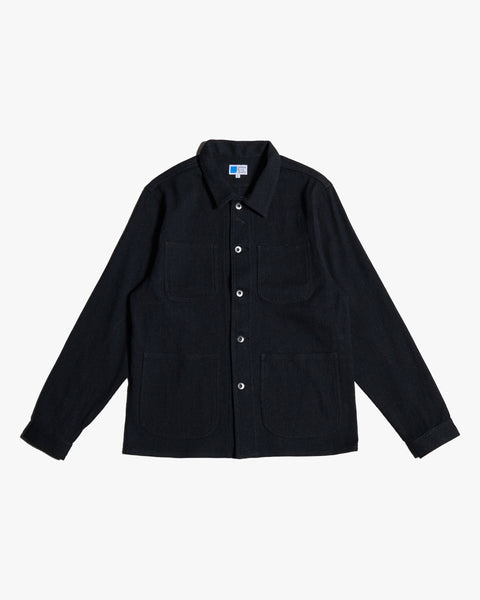 Japan Blue Jeans JBOT1324 Sashiko Coverall Jacket - Black