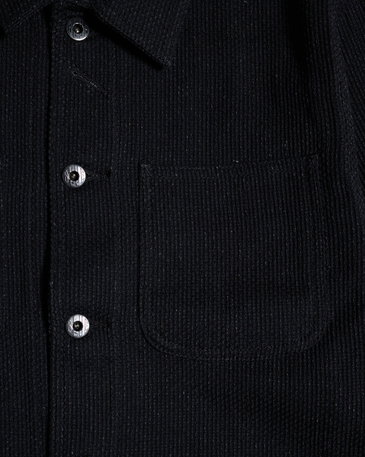 Japan Blue Jeans JBOT1324 Sashiko Coverall Jacket - Black