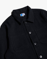 Japan Blue Jeans JBOT1324 Sashiko Coverall Jacket - Black