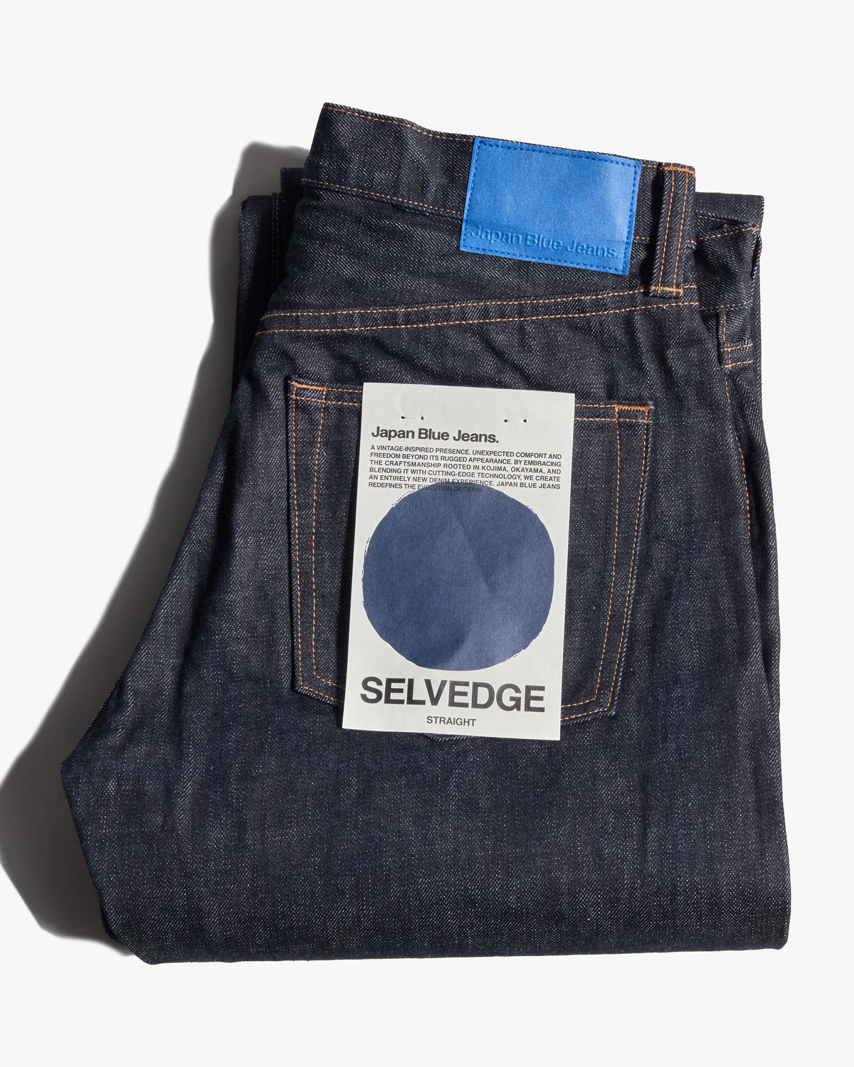 Japan Blue Jeans JMJE1102 Selvedge 16oz Straight Jeans - Indigo