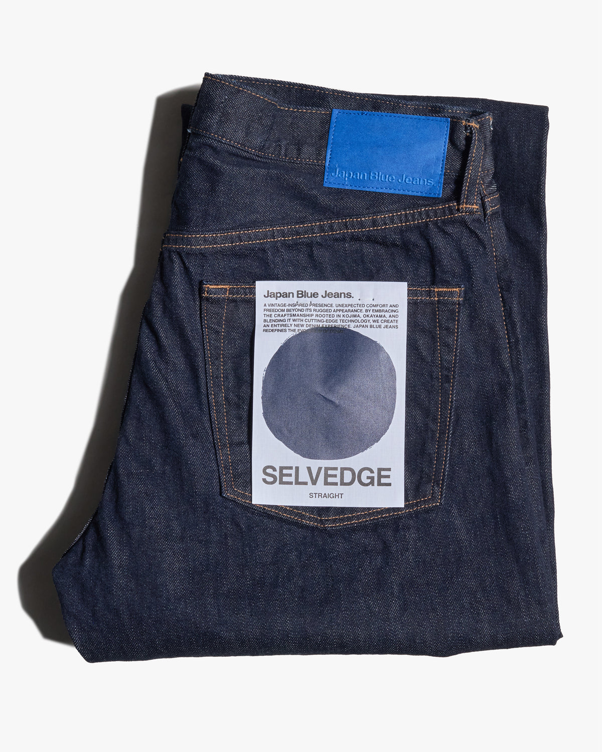 Japan Blue Jeans JMJE1100 Selvedge 12oz Straight Jeans - Indigo