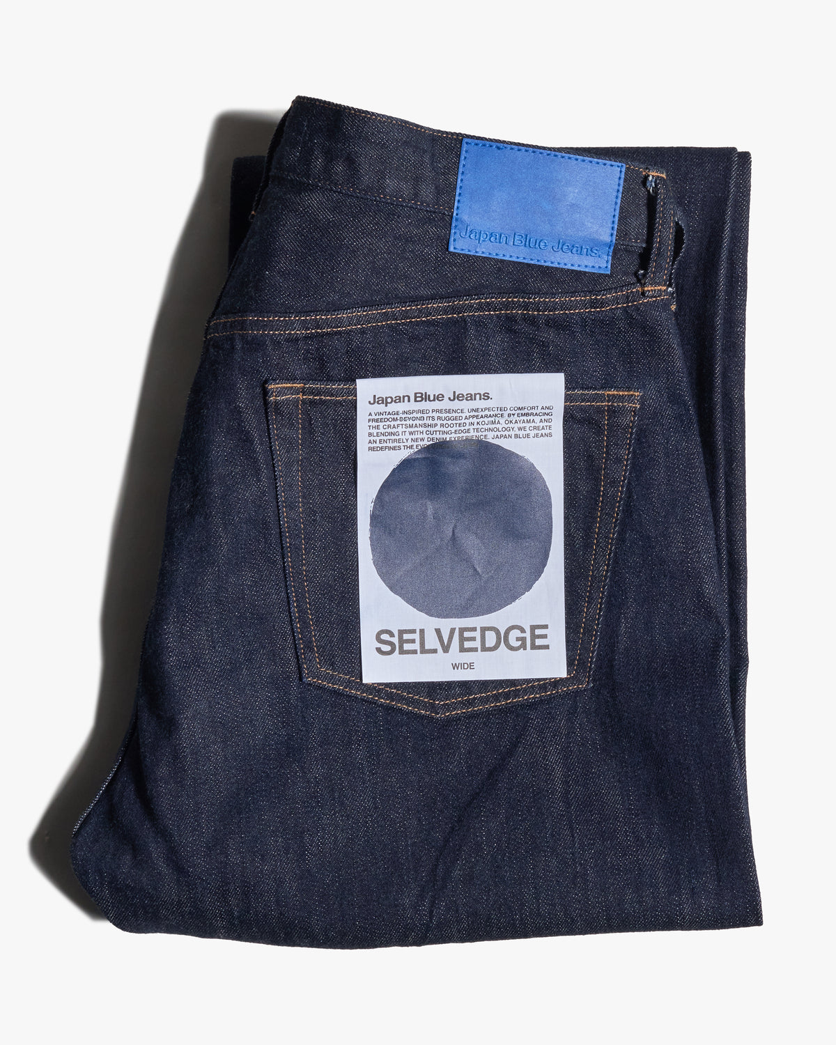 Japan Blue Jeans JMJE1300 Selvedge 12oz Wide Jeans - Indigo | Japan Blue Jeans Jeans | JEANSTORE
