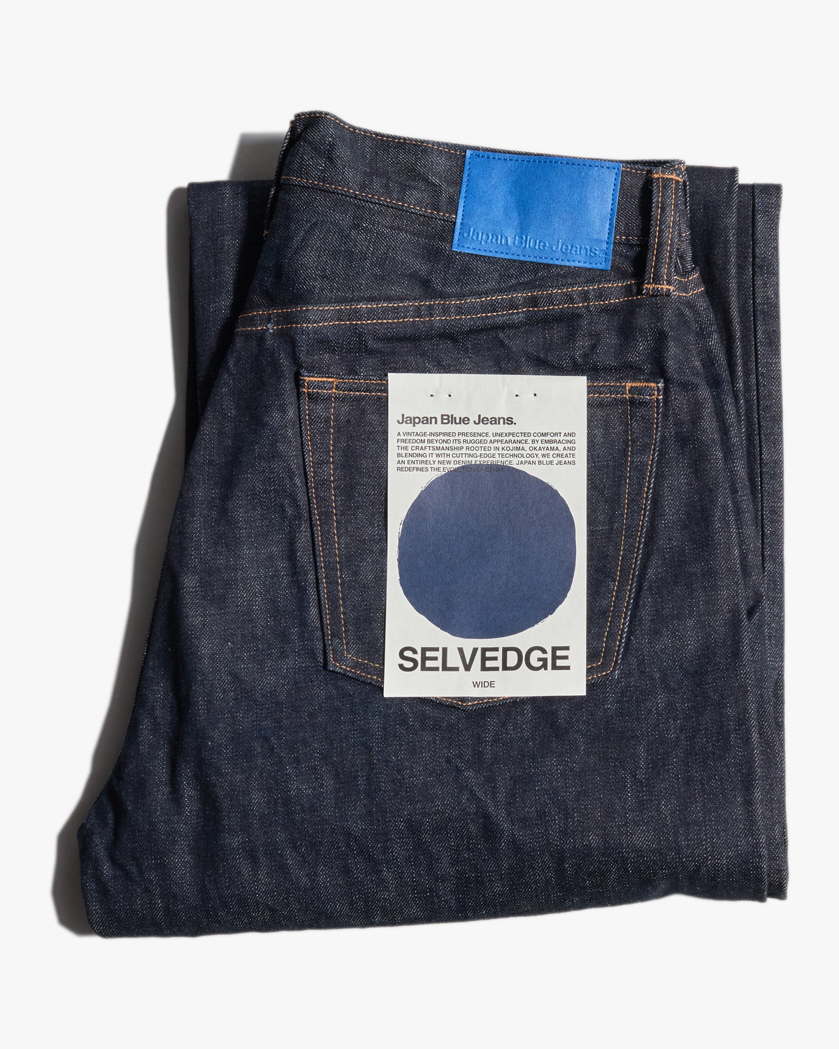 Japan Blue Jeans JMJE1302 Selvedge 16oz Wide Jeans - Indigo