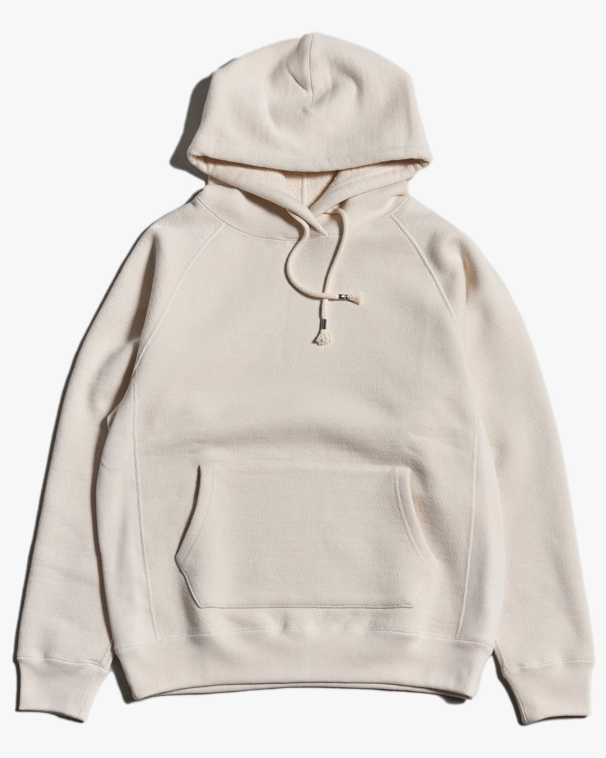 Wonder Looper 876gsm Double Heavyweight French Terry Pullover Hoodie - Ecru | Wonder Looper Sweaters & Knitwear | JEANSTORE