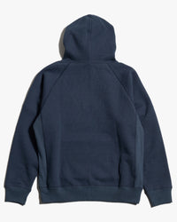Wonder Looper 876gsm Double Heavyweight French Terry Pullover Hoodie - Navy