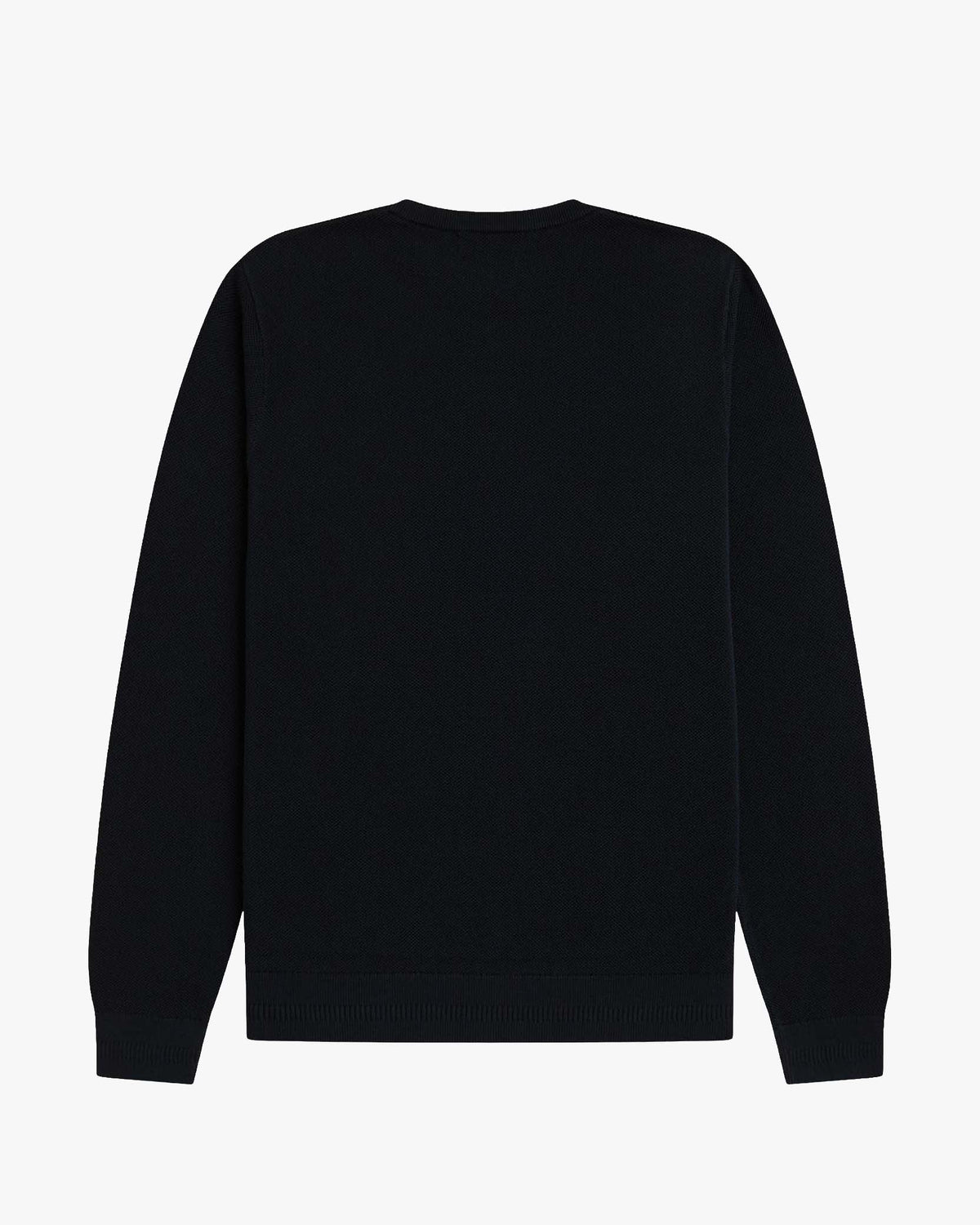 Fred Perry Pique Stitch Jumper - Navy