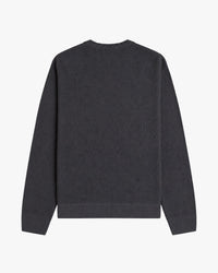 Fred Perry Textured Jumper - Anchor Grey