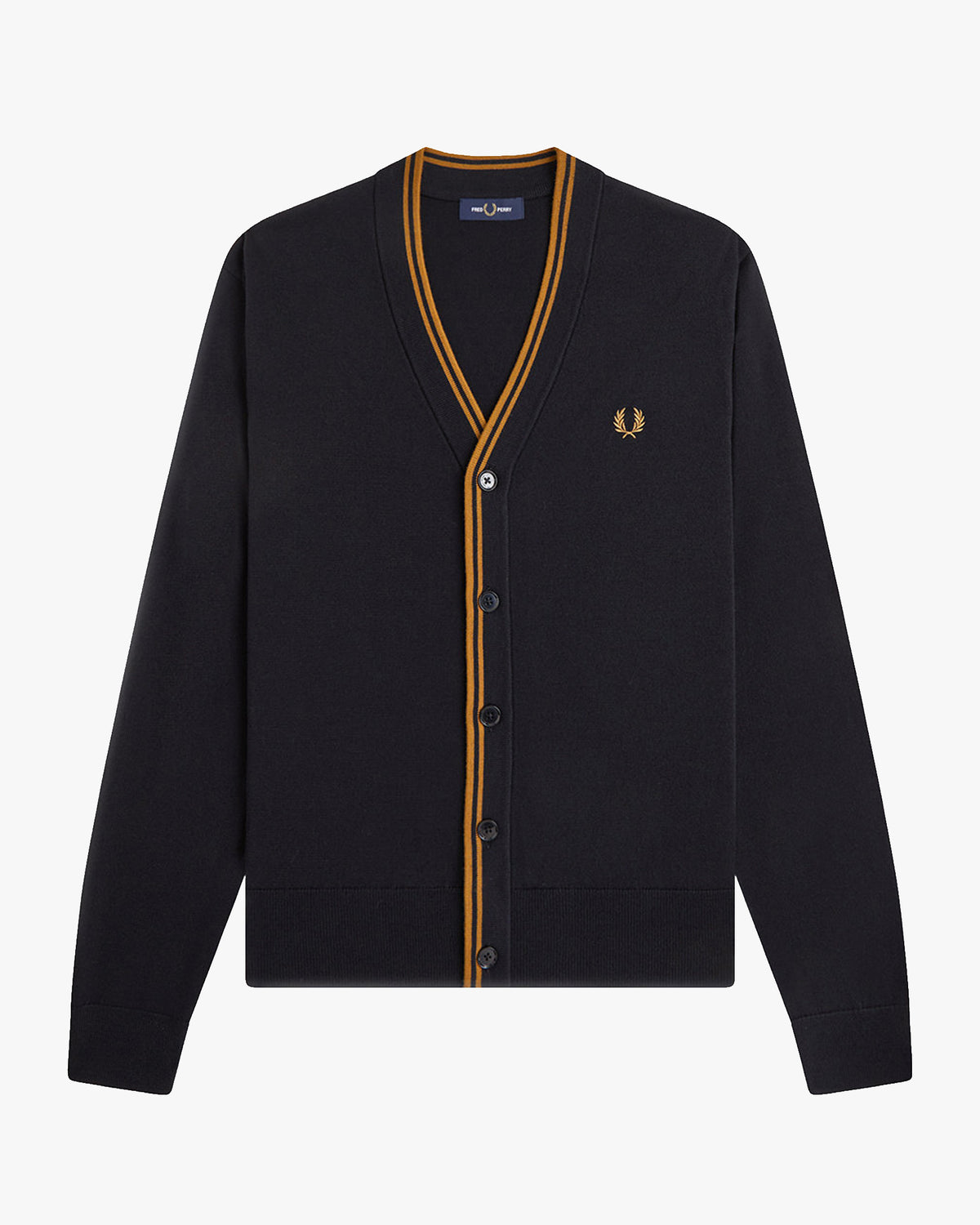 Fred Perry Classic Cardigan - Black