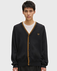 Fred Perry Classic Cardigan - Black