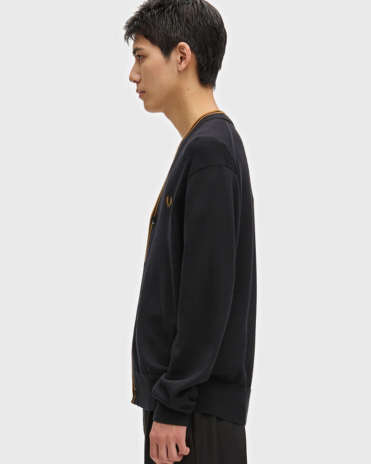 Fred Perry Classic Cardigan - Black