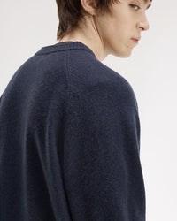 Fred Perry Saddle Sleeve Cardigan - Navy