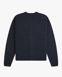 Fred Perry Saddle Sleeve Cardigan - Navy