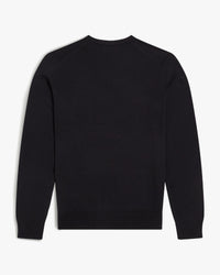 Fred Perry Classic V-Neck Jumper - Black