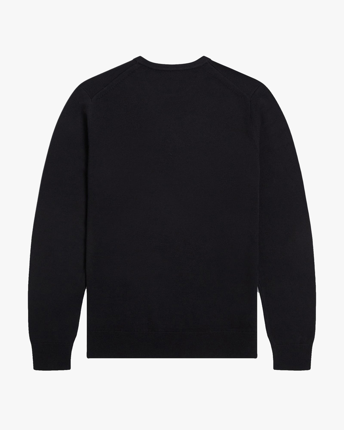 Fred Perry Classic Crew Neck Jumper - Black