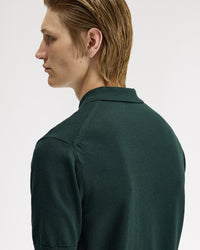 Fred Perry SUPIMA® Cotton Knitted Polo Shirt - Grassroots | Fred Perry Polo Shirts | JEANSTORE