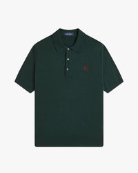 Fred Perry SUPIMA® Cotton Knitted Polo Shirt - Grassroots | Fred Perry Polo Shirts | JEANSTORE