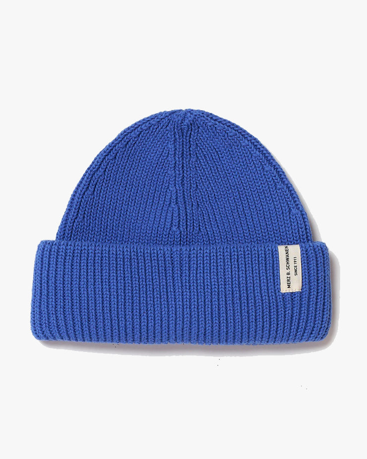 Merz B Schwanen All Plant Based KBN01 Beanie - Washed Blue