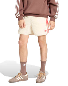 Adidas Sprinter Shorts - Crystal Linen / Better Scarlet