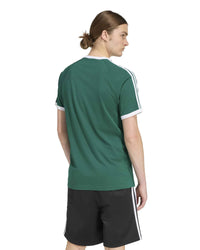 Adidas 3-Stripes Tee - Collegiate Green | Adidas Originals T Shirts | JEANSTORE