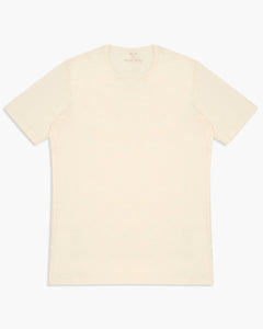 TA-CT Kern Linen T Shirt - Off White