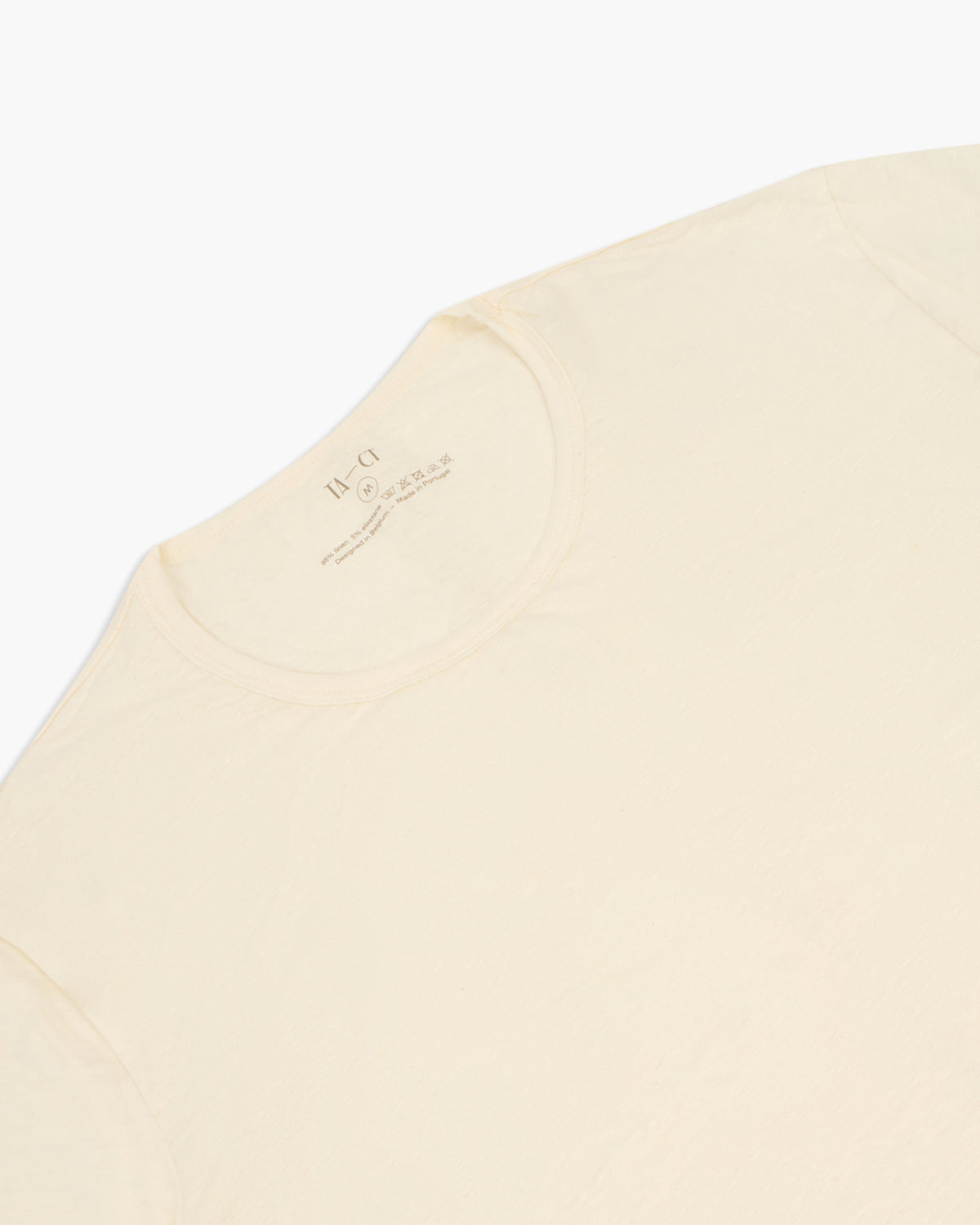 TA-CT Kern Linen T Shirt - Off White | TA-CT T Shirts | JEANSTORE
